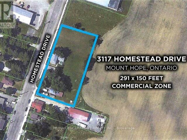 3117 HOMESTEAD DRIVE Hamilton Ontario, L0R 1W0 - Vacant Land For Sale