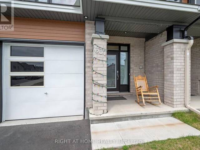 337 BARRETT FARM DRIVE Ottawa Ontario, K1T 3V9