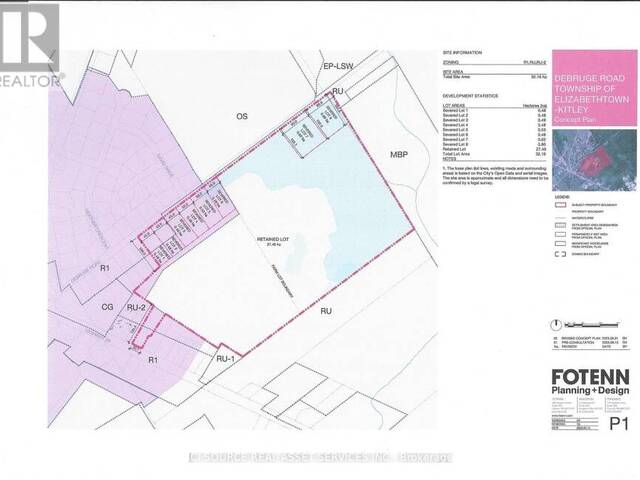 PT LT 17-18 CON 3 Brockville Ontario, K6V 5T4 - Vacant Land For Sale