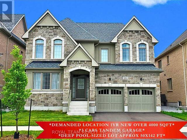 251 DANNY WHEELER BOULEVARD Georgina Ontario, L4P 0J9