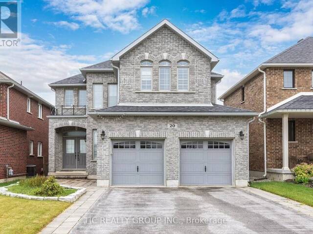 20 BRITANNIC LANE Barrie Ontario, L4N 8J7