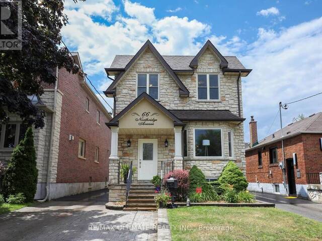 66 NORTHRIDGE AVENUE Toronto Ontario, M4J 4P3