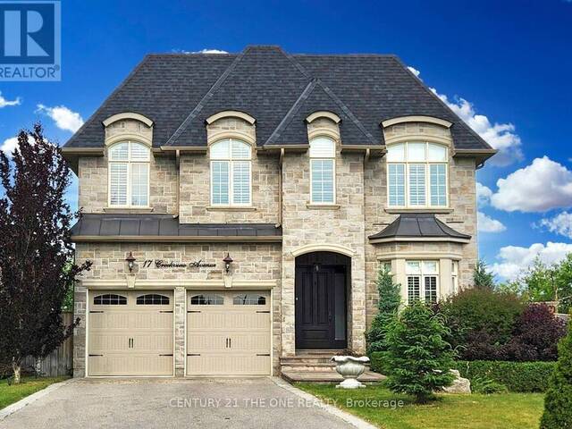 17 CREEKVIEW AVENUE Richmond Hill Ontario, L4C 9X1