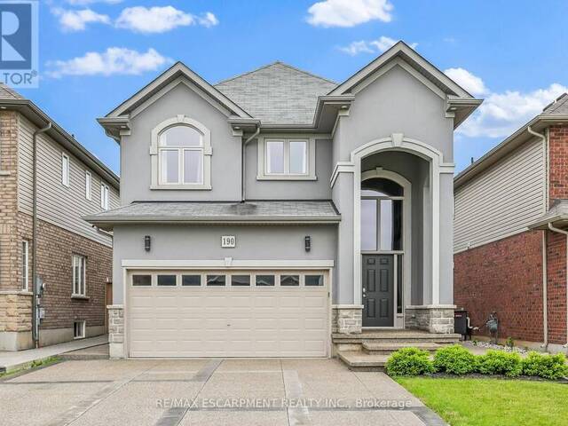 190 BELLAGIO AVENUE Hamilton Ontario, L0R 1P0