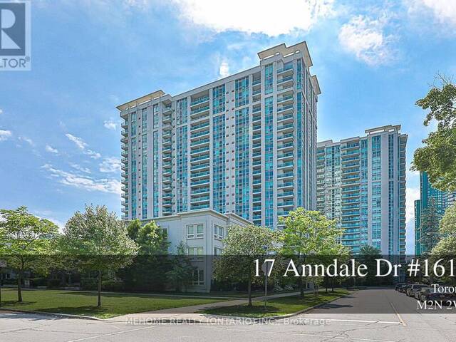 1616 - 17 ANNDALE DRIVE Toronto Ontario, M2N 2W7