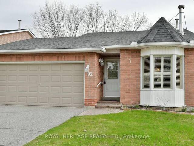 92 SOUTH BALSAM STREET Uxbridge Ontario, L9P 1G5