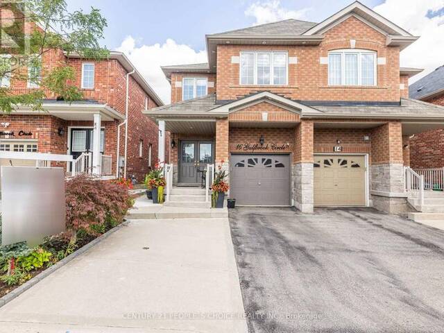 16 GULFBROOK CIRCLE Brampton Ontario, L6Z 0G4