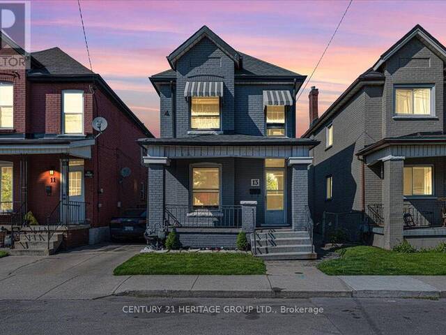 13 CLINTON STREET Hamilton Ontario, L8L 3J7