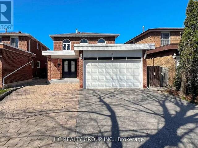 16 SIMSBURY COURT Markham Ontario, L3R 3G7