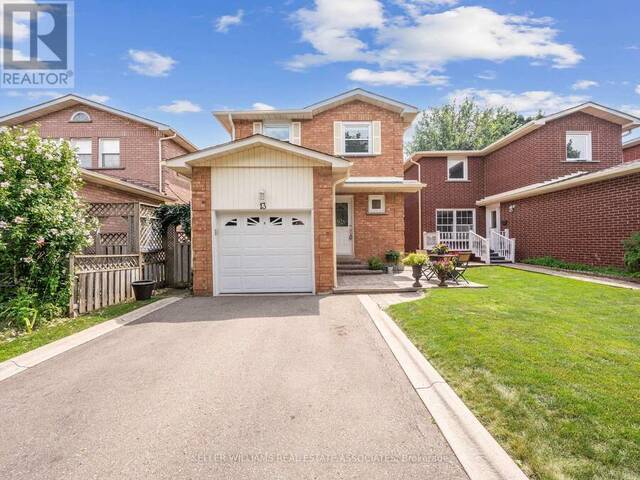 13 CASHEL STREET Brampton Ontario, L6Z 2X6