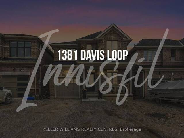 1381 DAVIS LOOP Innisfil Ontario, L0L 1W0