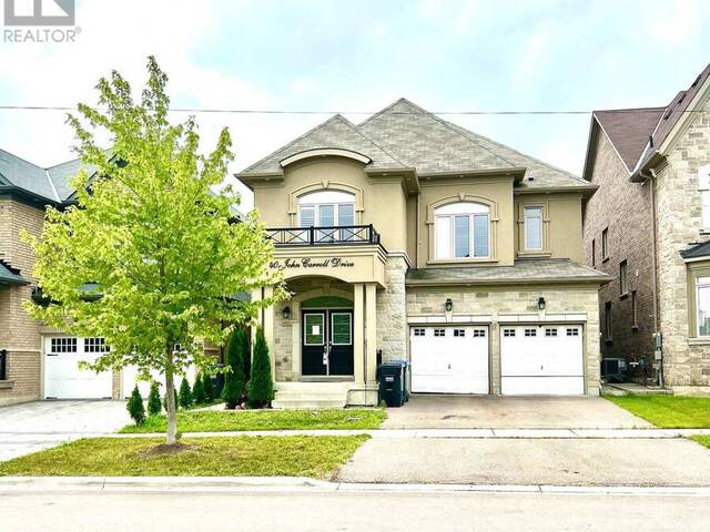 40 JOHN CARROLL DRIVE Brampton Ontario, L6P 4J8