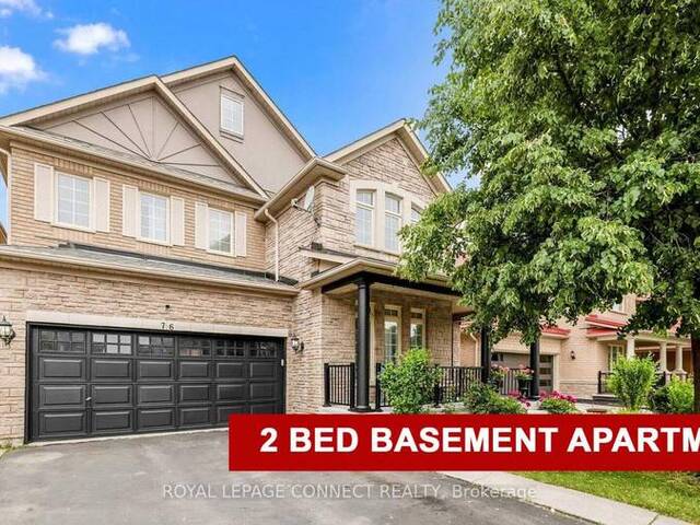 76 OCTILLO BOULEVARD Brampton Ontario, L6R 2V6