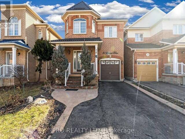 21 SPENCER DRIVE Brampton Ontario, L7A 2A2