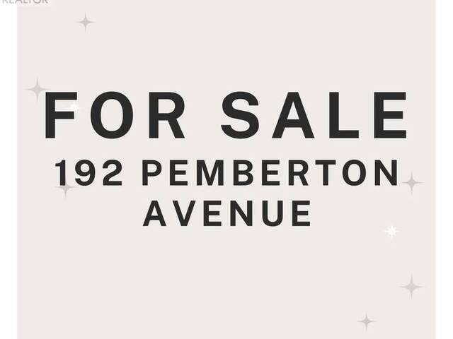 192 PEMBERTON AVENUE Toronto Ontario, M2M 1Y8