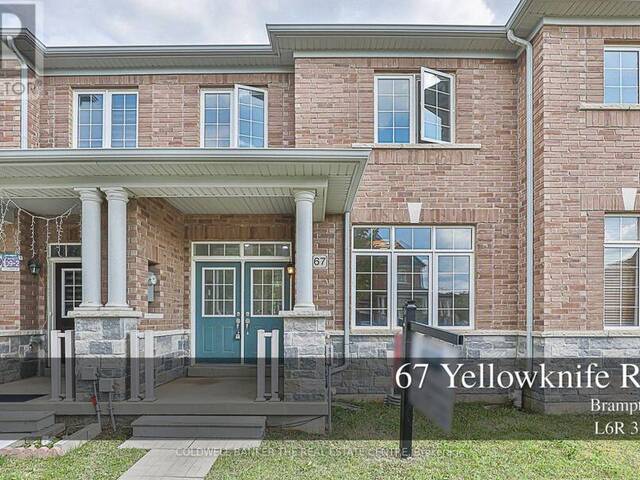 67 YELLOWKNIFE ROAD Brampton Ontario, L6R 3X5