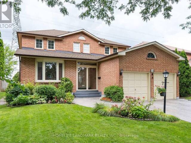 16 PARKLAWN CRESCENT Markham Ontario, L3T 6X1