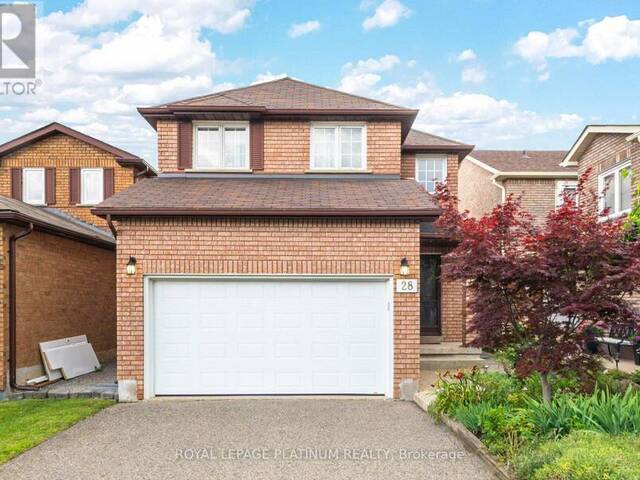 28 KENTUCKY DRIVE Brampton Ontario, L6Y 4G2