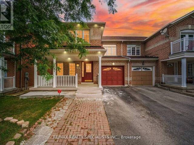 61 SEASIDE CIRCLE Brampton Ontario, L6R 2G8