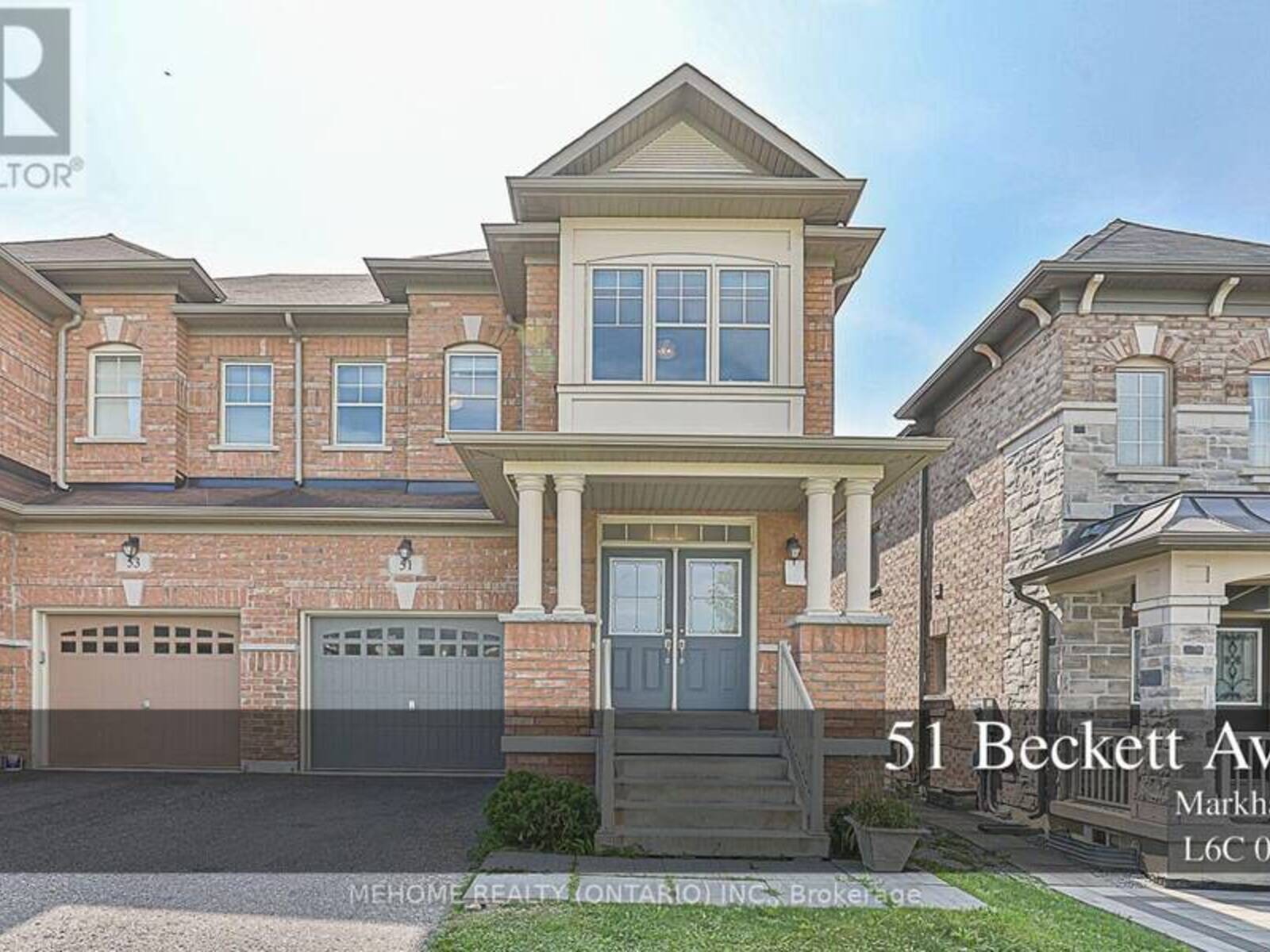 51 BECKETT AVENUE, Markham , Ontario L6C 0T3