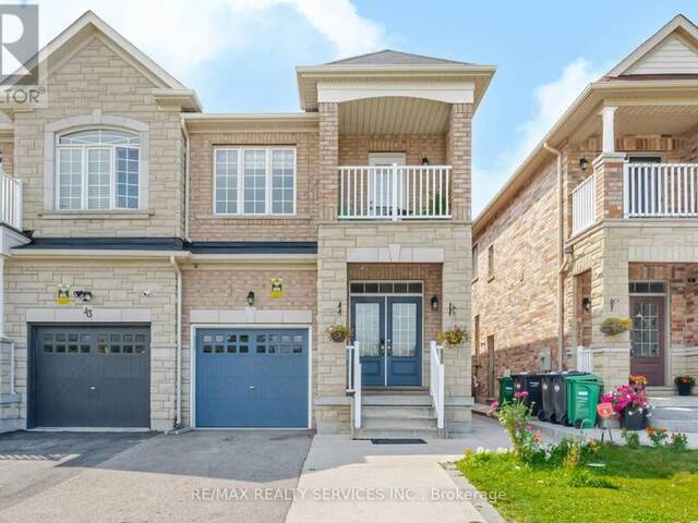 45 BUCHANAN CRESCENT Brampton Ontario, L6X 5M3