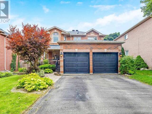 53 GOODERHAM DRIVE Halton Hills Ontario, L7G 5R6