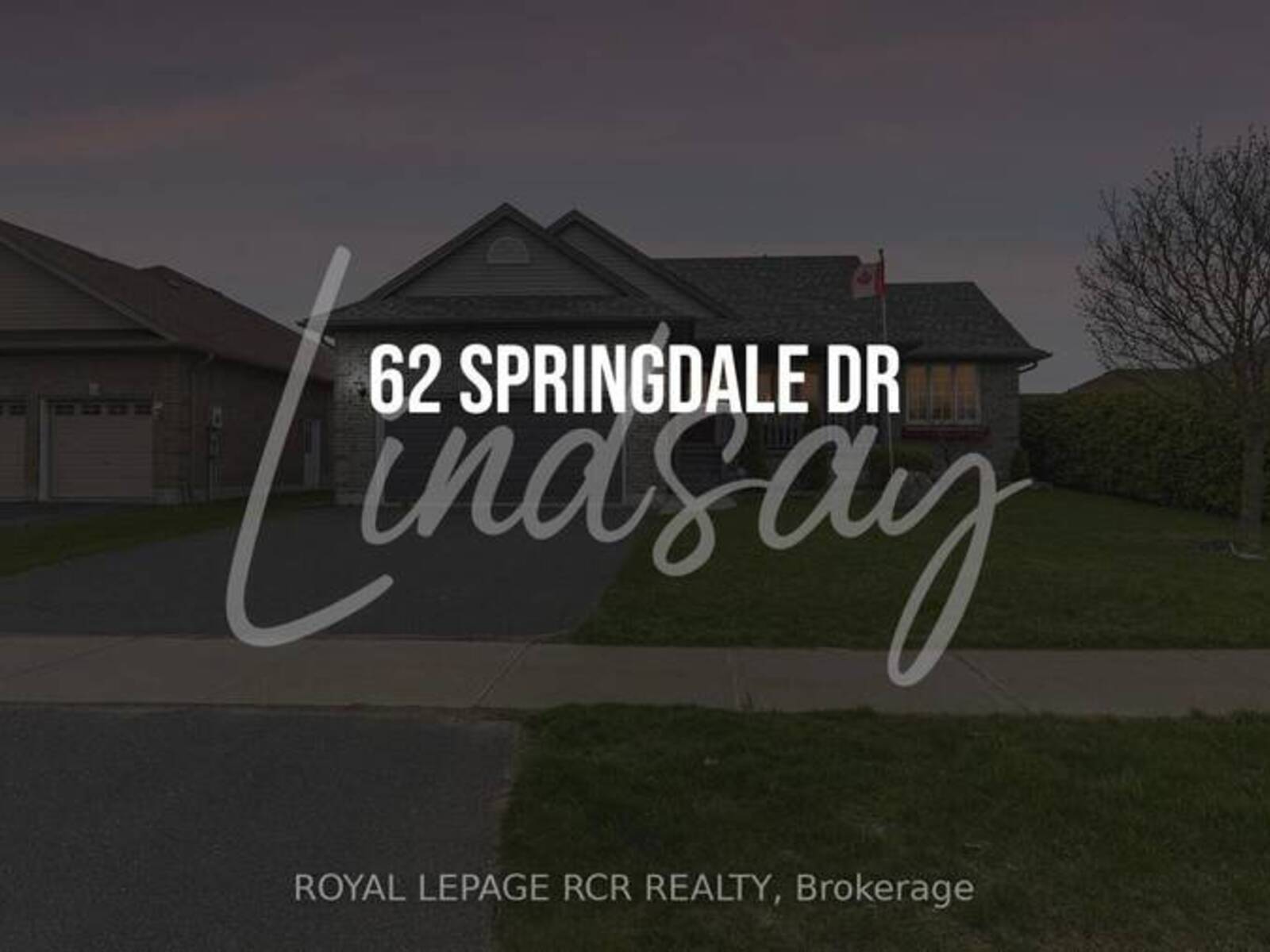 62 SPRINGDALE DRIVE, Kawartha Lakes, Ontario K9V 4R1