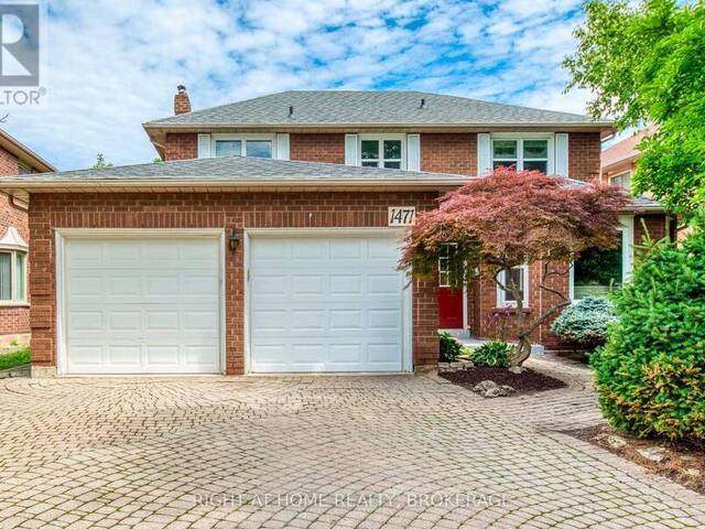 1471 STONEYBROOK TRAIL Oakville Ontario, L6M 2P7