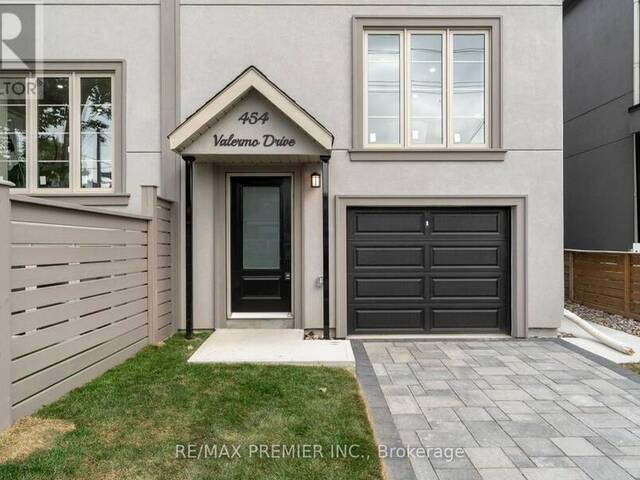 454 VALERMO DRIVE Toronto Ontario, M8W 2M4