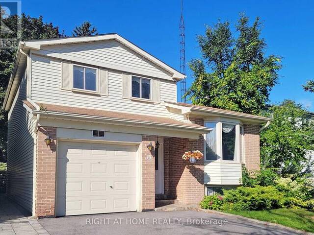 12 PLAISANCE ROAD Richmond Hill Ontario, L4C 5B5