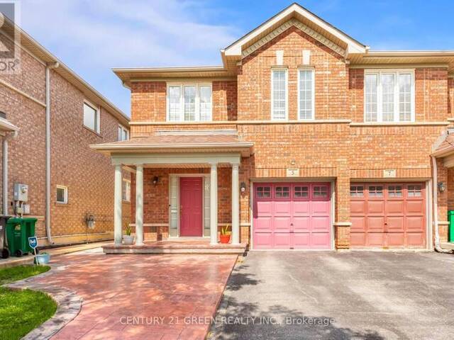 5 TANGLEMERE CRESCENT Brampton Ontario, L7A 1R7