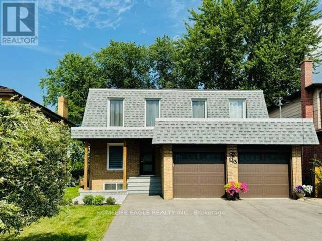 143 SAND ROAD East Gwillimbury Ontario, L9N 1H9