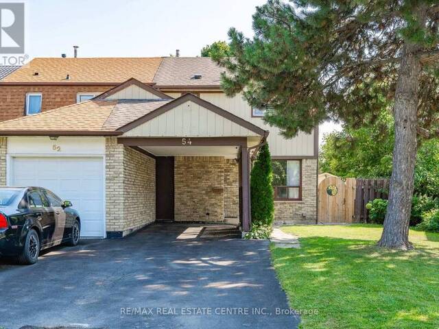 54 MARABOO COURT Brampton Ontario, L6Z 1B4