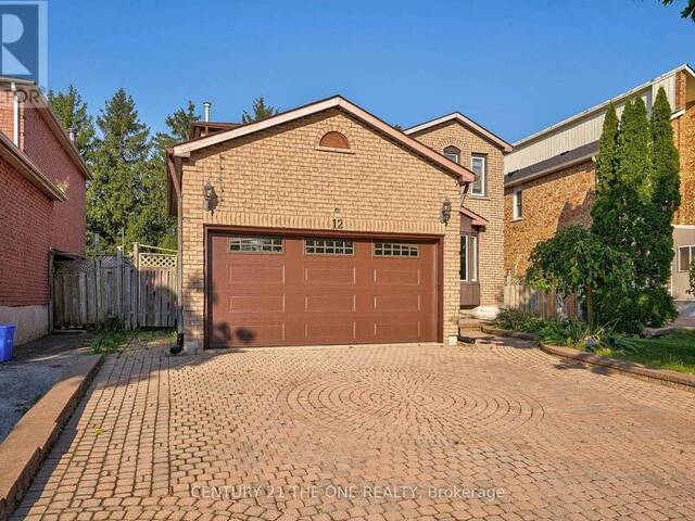 12 FEATHERSTONE AVENUE Markham Ontario, L3S 2E5