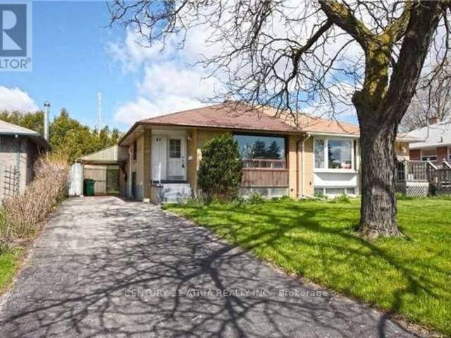 49 ALEXANDRIA CRESCENT Brampton Ontario, L6T 1N2