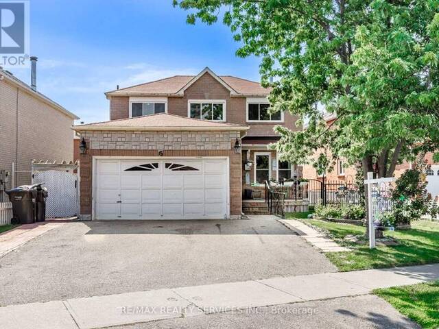 6 SONGSPARROW DRIVE Brampton Ontario, L6Y 4A2