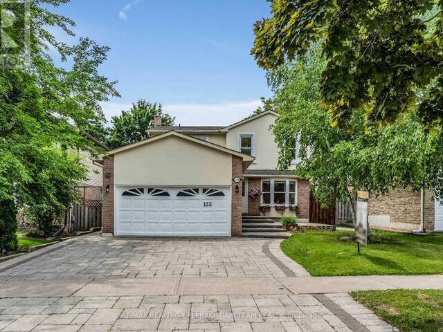 133 HUNTINGTON PARK DRIVE Markham Ontario, L3T 7C8