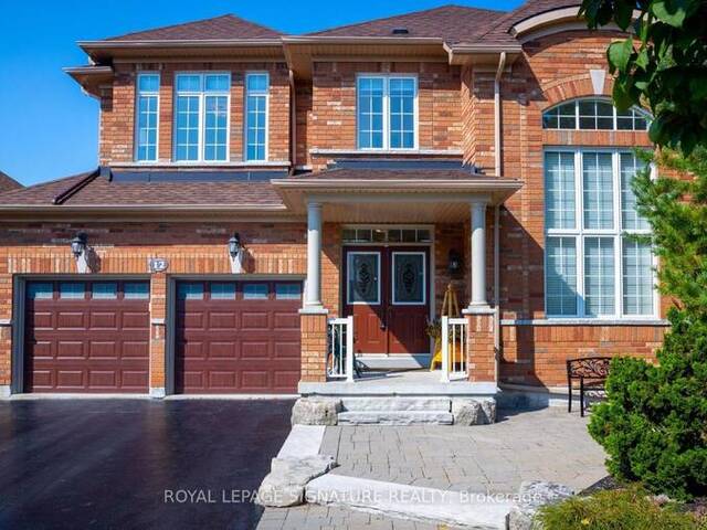 12 COAKWELL DRIVE Markham Ontario, L6B 0L7