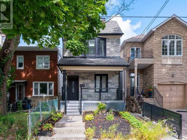 198 YARMOUTH ROAD Toronto Ontario, M6G 1X4