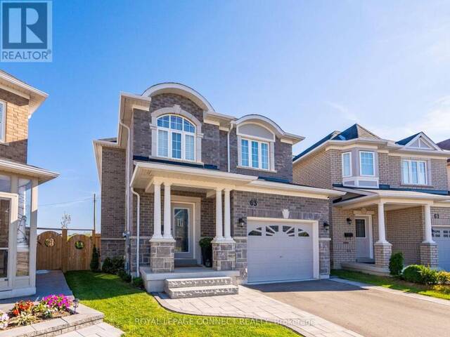 63 JEVONS DRIVE Ajax Ontario, L1Z 0T6