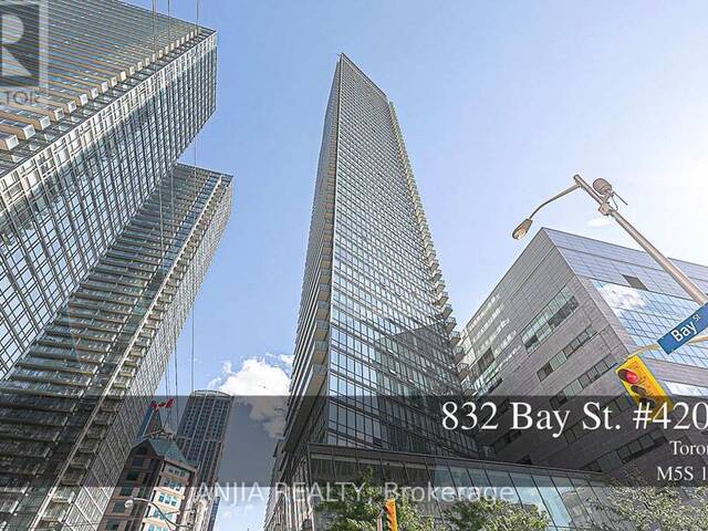 4202 - 832 BAY STREET Toronto Ontario, M5S 1Z6