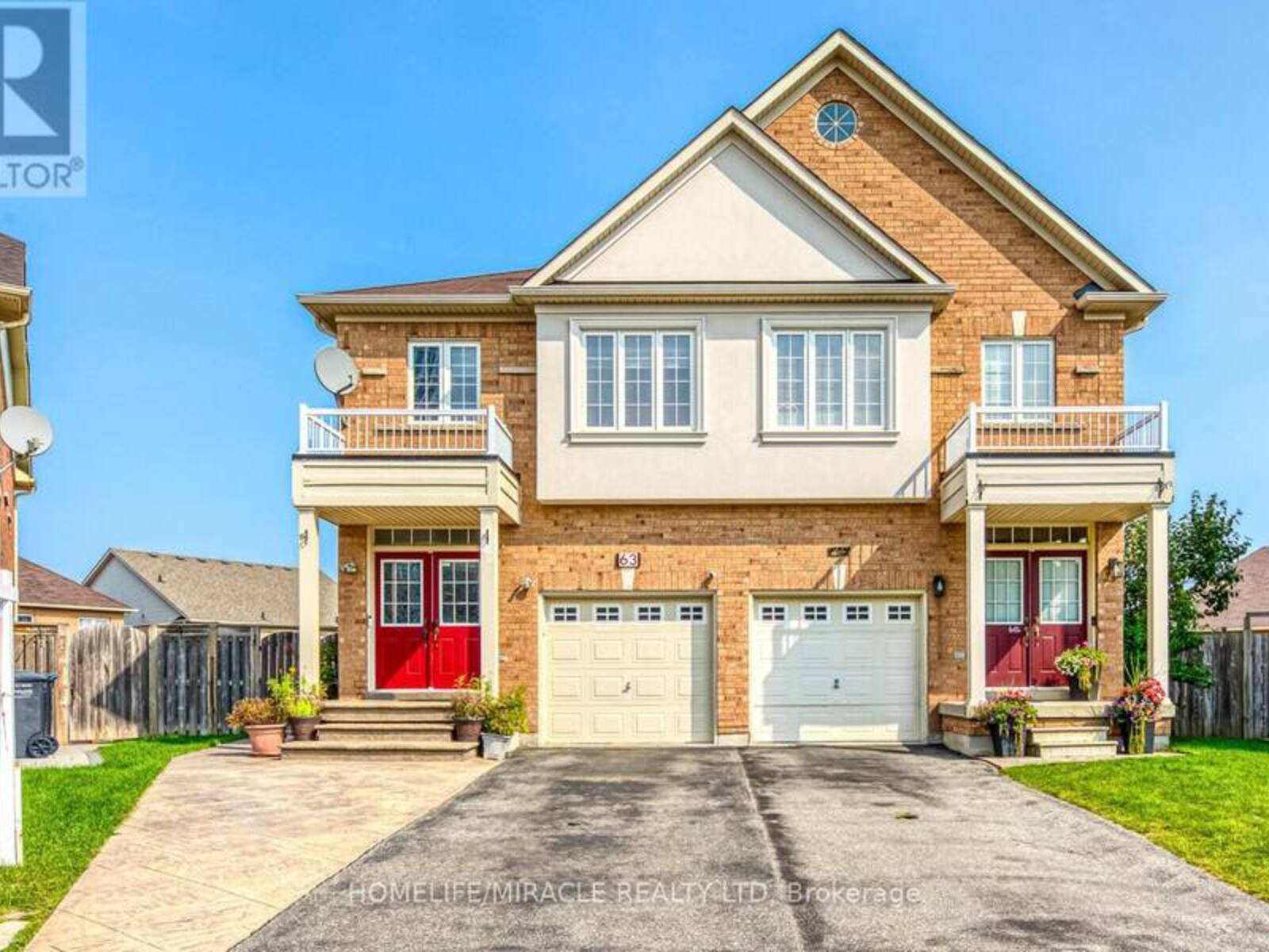 63 PORTRUSH TRAIL, Brampton , Ontario L6X 0R2