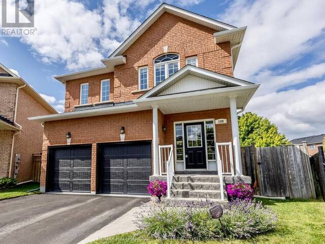 109 WOODBURY CRESCENT Newmarket Ontario, L3X 2T3