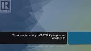 1007 - 7730 KIPLING AVENUE | Vaughan Ontario | Slide Image Twenty-five