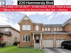 220 HAMMERSLY BOULEVARD Markham Ontario, L6E 2C9