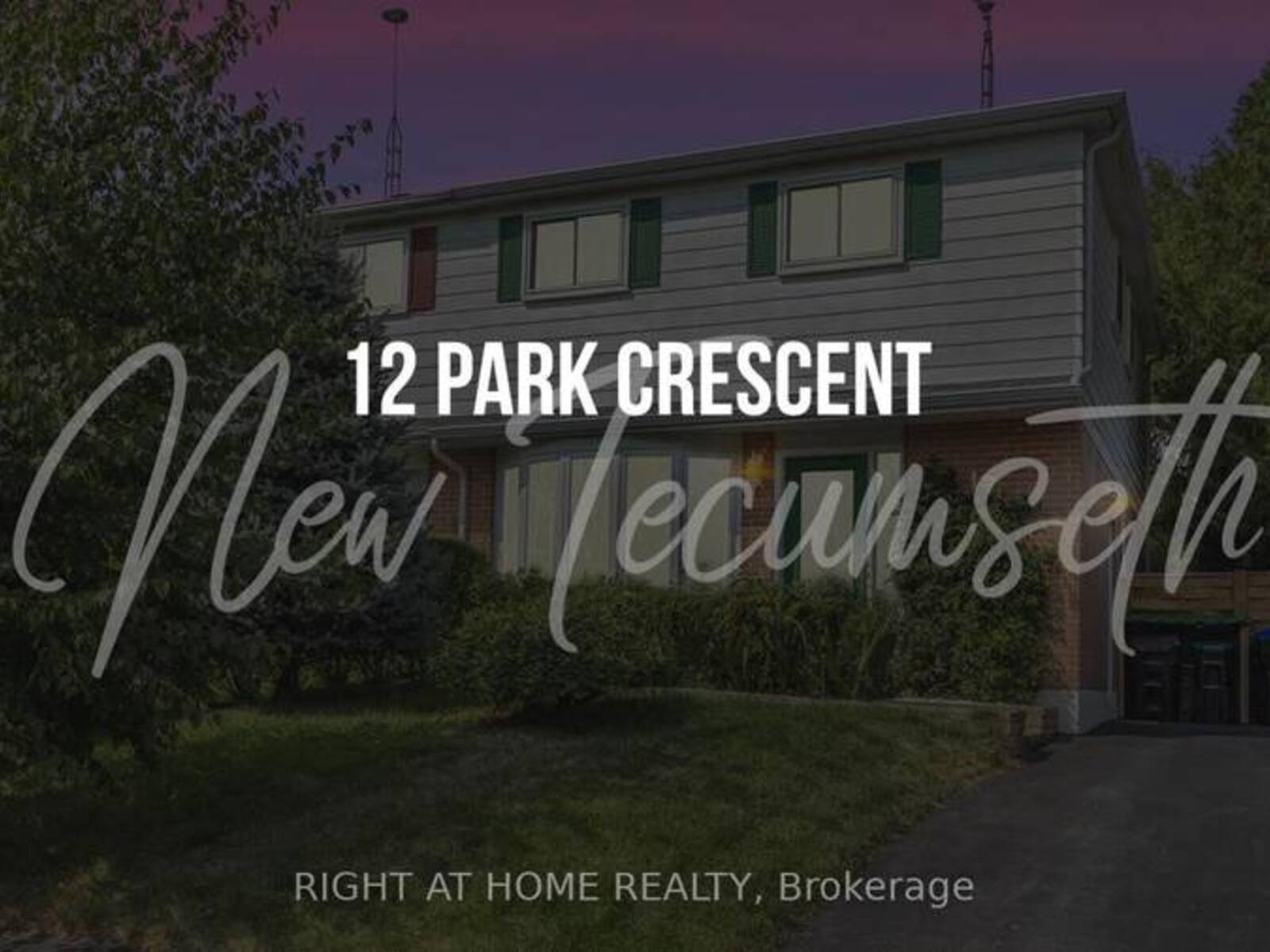 12 PARK CRESCENT, New Tecumseth, Ontario L0G 1W0