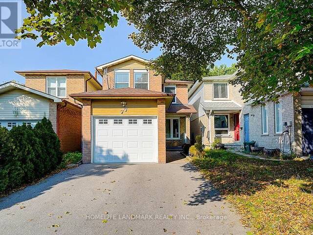 77 GREENBELT CRESCENT Richmond Hill Ontario, L4C 5S1