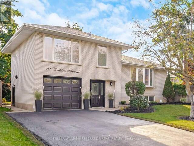 31 CONISTON AVENUE Brampton Ontario, L6X 2H3