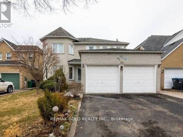 30 PINEWAY PLACE Brampton Ontario, L6S 5S5