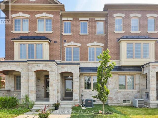 153 RUSTLE WOODS AVENUE Markham Ontario, L6B 1A8